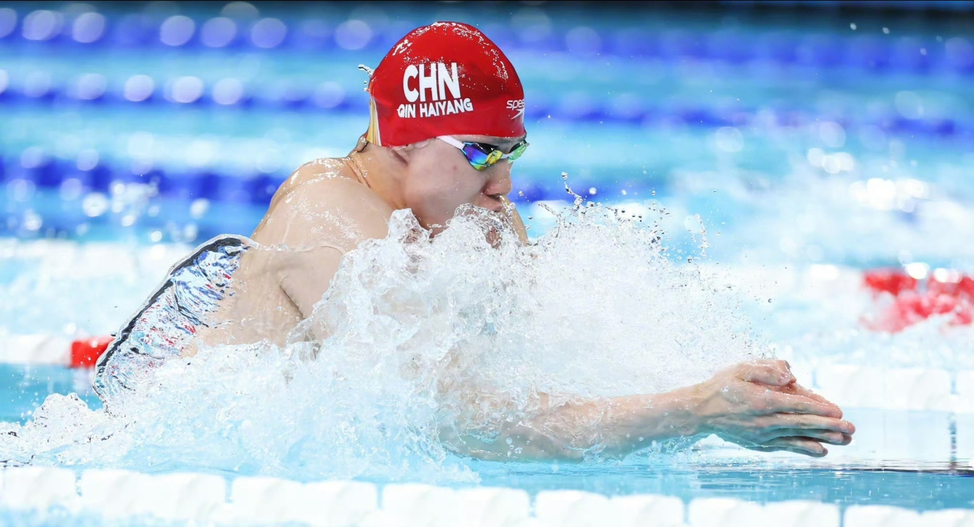 中国游泳运动员夺得金牌,表现出色 中国游泳运动员夺得金牌,表现出色